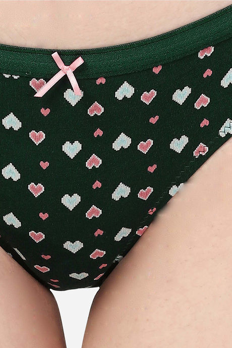 Soie Medium Rise Half Coverage Bikini Panty (Pack of 6) - Multicolor — image 21